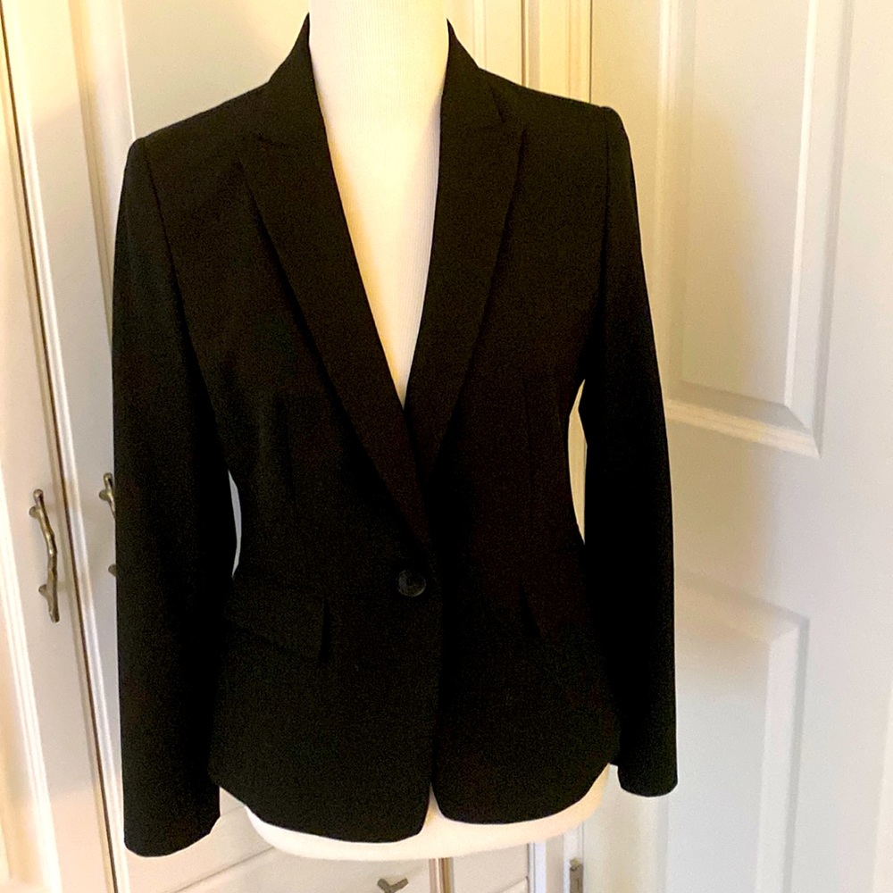 Single Button Black Blazer - image 1